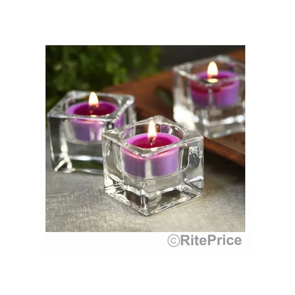 60PCS Lavender Tealight Candles Highly Scented w/ Essential & Natural Oil (2 Pk)